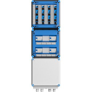 Hensel - Verteilerschrank für Energieversorgung Erweiterung Mi EV 22kW 0100 f.4 Ladep. a 22kW