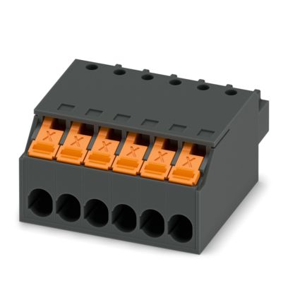 Phoenix Contact - Kabelsteckverbinder für Leiterplattensteckverbinder Leiterplattenstecker XPC 1,5/ 6-ST-3,5 BK − 100 Stück