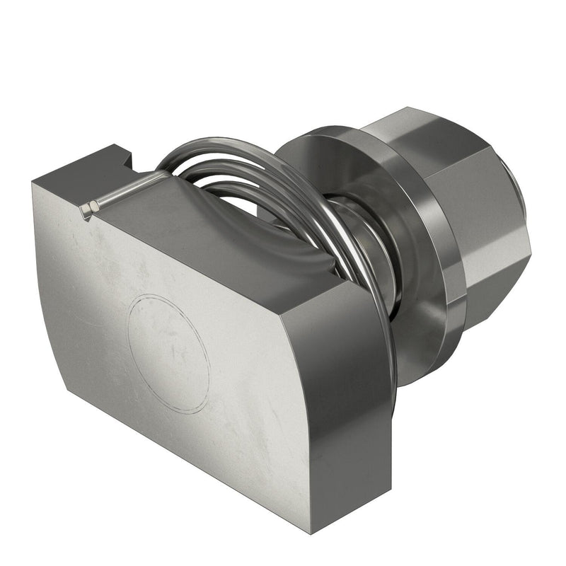 OBO Bettermann - Hammerkopfschraube Hammerkopfschr. mit Feder MS41HBF M12x30A4 M12x30mm − 50 Stück