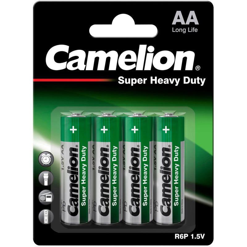 Hückmann - Batterie 1,5V Mignon AA R6/Mignon/BP4(VE 4) Bli4 Camelion − 12 Packung