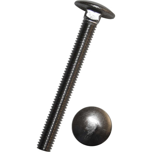 Dresselhaus - Maschinenschraube/Bolzen Flachrundschraube 3349/000/01 8x90 A2, DIN603 − 50 Stück