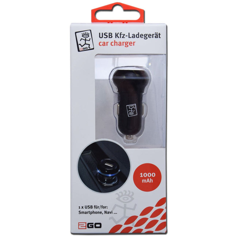 Hückmann - Universal-Ladegerät KFZ-Ladegerät 12V/24V 794086 USB 1000mA
