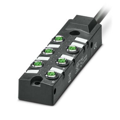 Phoenix Contact - Passiver Sensor-/Aktor-Verteiler (mit Leitung) Verteilerbox SACB- 6/3-L-#1197231