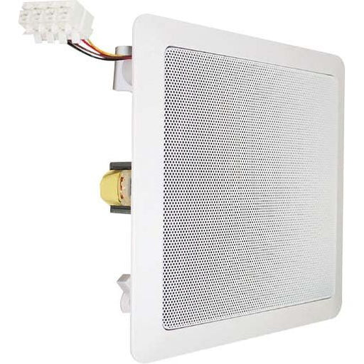 Visaton - Lautsprecher Deckenlautsprecher DL 18/2 SQ 100 V+8 O 2-Wege,17cm