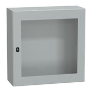 Schneider Electric - Gehäuse/Schaltschrank (leer) Wandschrank RAL 7035 NSYS3D8830T 800x800x300 Sichttür