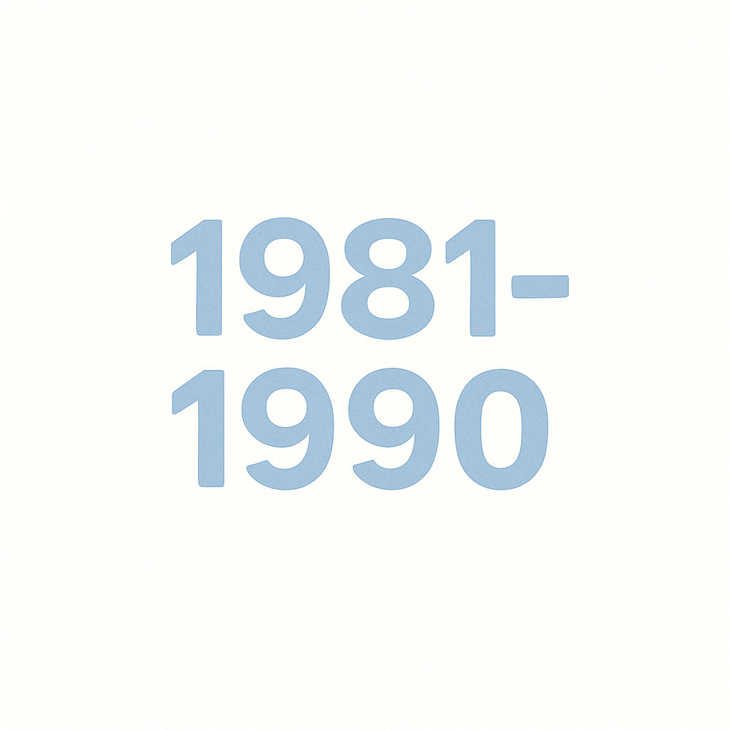 1981–1990