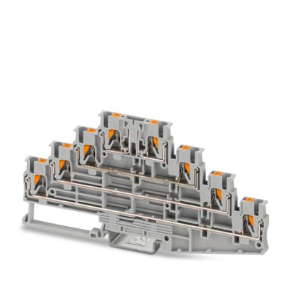 Phoenix Contact - Trenn- und Messtrenn-Reihenklemme Trennklemme PT 2,5-L/L/L/TG − 50 Stück