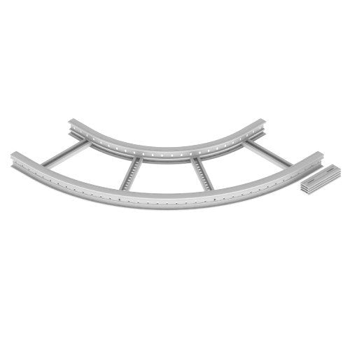 Unex - Bogen für Kabelleiter Flachbogen 45 Grad 67507-44 85x500 R600