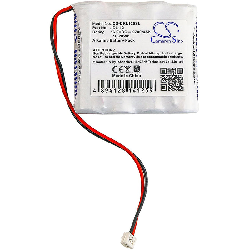 Hückmann - Batterie Batteriepack Türsteuerung CS-DRL120SL 6V 2700mAh Alk Saflk
