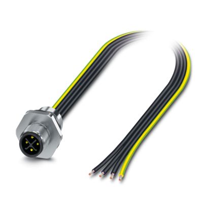 Phoenix Contact - Patchkabel Kupfer Gerätesteckverbinder SACC-E-M12MS#1238903 Vorderwand
