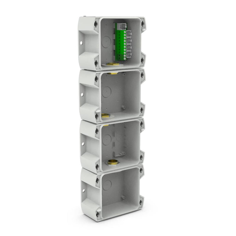 Pfannenberg - Signalampel LED-Ampelleuchte PY L-S-TL-4 7035 Grundgehäuse,4-stuf