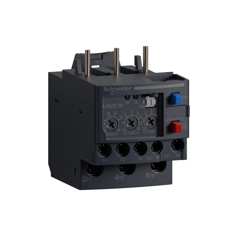 Schneider Electric - Überlastrelais elektronisch Motorschutzrelais LR97D38M7 elektronisch