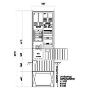 GSAB Elektrotechnik - Zähler-Komplettschrank Beleuchtungsanschlußsäule 08.00.0P5
