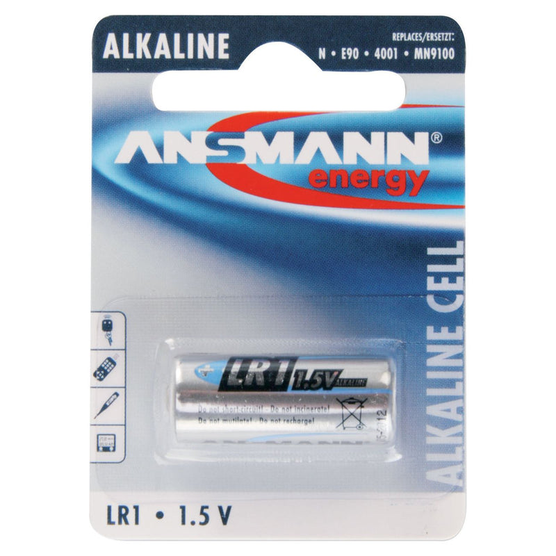 Hückmann - Batterie 1,5V Lady LR 1 N Bli1 Ansmann