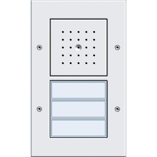 Gira - Türstation für Türkommunikation Türstation 126766 AP 3fach reinweiß