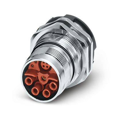 Phoenix Contact - Rundsteckverbinder, Einbau (ohne Leitung) Gerätesteckverbinder SH-8ESS48AH000S Hinterwand