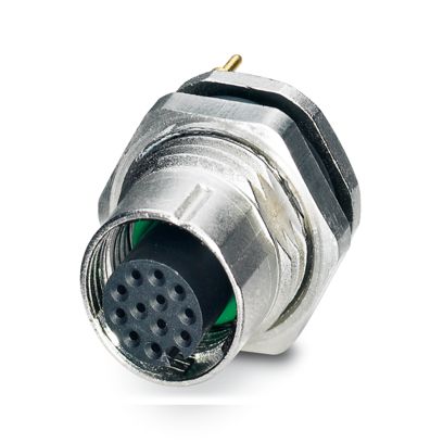 Phoenix Contact - Rundsteckverbinder, feldkonfektionierbar (Industriesteckverbinder) Gerätesteckverbinder SACC-DSI-FS-#1239633 Hinterwand − 20 Stück