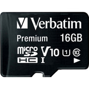 Verbatim - Speichermedium digital microSDHC Card 16GB 44010 Class 10