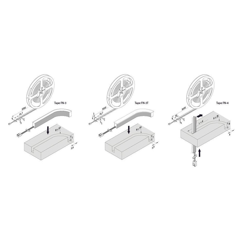 Hera - Lichtschlauch/-band LED-Stripe 5m 20203050103