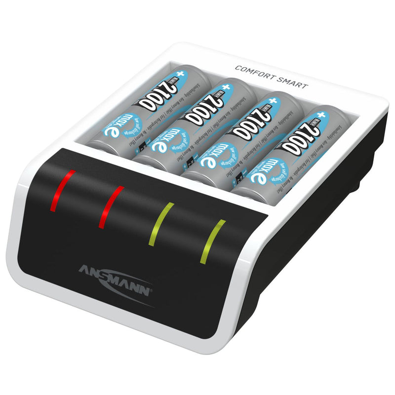 Hückmann - Universal-Ladegerät Smart-Ladegerät Comfort 146543 2xAA 2100mAh