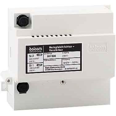 Balcom Electronic - Netzgerät für Türkommunikation Netzgleichrichter NV 806