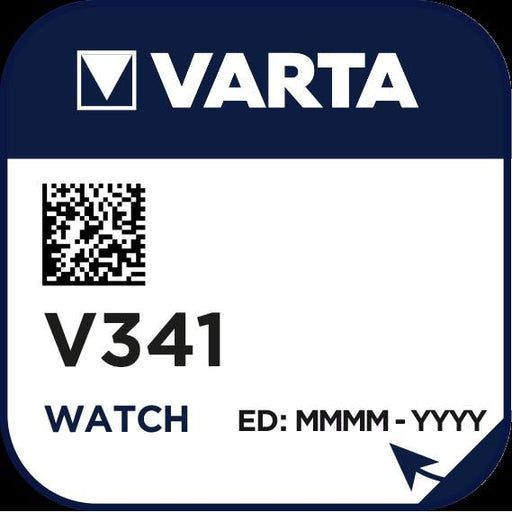 Varta Cons.Varta - Batterie Uhren-Batterie V 341 Stk.1 1,55V/15mAh/Silber − 10 Stück