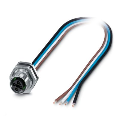Phoenix Contact - Patchkabel Kupfer Gerätesteckverbinder SACC-DSI-M12#1238553 Hinterwand − 50 Stück