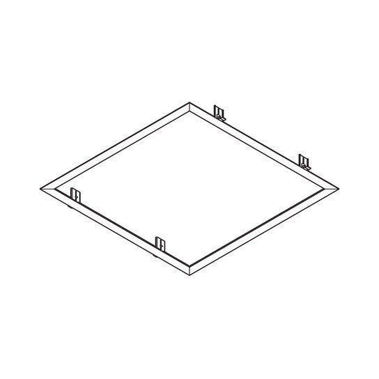 Siteco - Zubehör/Ersatzteile für universelles Aufhängesystem Einbaurahmen 59MQ11005021