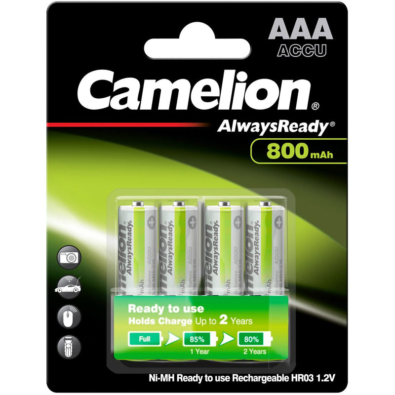 Hückmann - Akku 1,2V Micro AAA 130737(VE 4) Bli4 Camelion