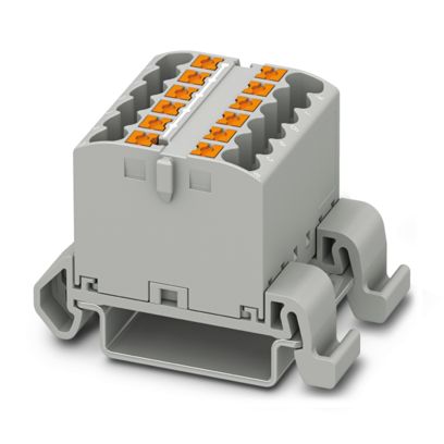 Phoenix Contact - Durchgangs-Reihenklemme Verteilerblock PTFIX 12X2,5#1221420 − 8 Stück