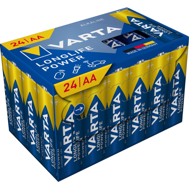 Varta Cons.Varta - Batterie VARTA Longlife Power AA 04906121134(VE24) CUBE24