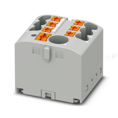 Phoenix Contact - Durchgangs-Reihenklemme Verteilerblock PTFIX 6/6X2,5 GY-EX − 10 Stück