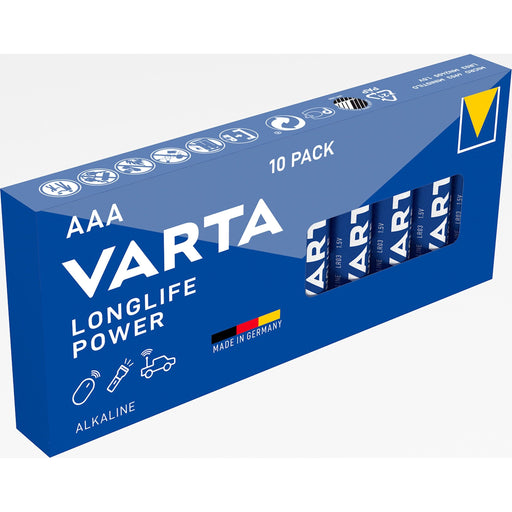 Varta Cons.Varta - Batterie Longl.Power 4903 Stk.1 AAA Micro, R3, Al-Mn − 10 Stück