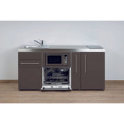 Stengel - Mini-Küche Miniküche Premiumline MPGSMMM180AKSIKFlBrS Mokka metallic
