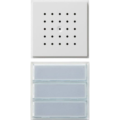 Gira - Türstation für Türkommunikation Türstation 126166 UP 3fach rws LED ws