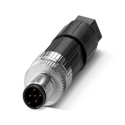 Phoenix Contact - Rundsteckverbinder, feldkonfektionierbar (Industriesteckverbinder) Steckverbinder SACC-MSB-5PL M − 250 Stück