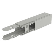 Unex - Leitungsführungskanal Installationskanal 73081-04 RAL 7035, 60x60 − 24 Meter