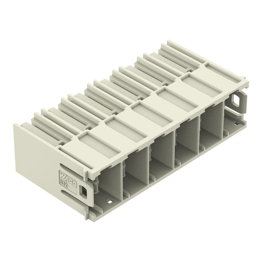 WAGO GmbH & Co. KG - Leiterplattensteckverbinder THT-Stiftleiste Lötstift 832-3626 1,2x1,2,abgew.,lgr − 10 Stück