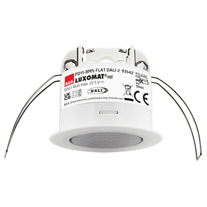 BEG Brück Electronic - Bussystem-Bewegungsmelder Multisensor PD11BMSFLATDE DALI-2 DALI