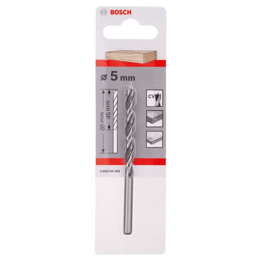 Bosch - Bohrer Holzspiralbohrer Standard, 2608596302 5 x 52 x 86 mm d 5