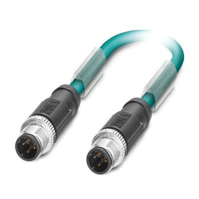 Phoenix Contact - Konfektioniertes Sensor-Aktor-Kabel Netzwerkkabel NBC-M12MSD/60,0-93E − 5 Stück