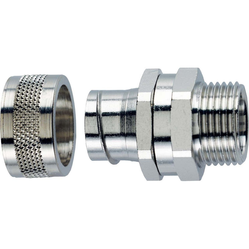 Lapp Zubehör - Metall-Schutzschlauch-Verschraubung SILVYN-LGS-2-M-32X1,5 LGS-2-M 32x1,5 − 10 Stück