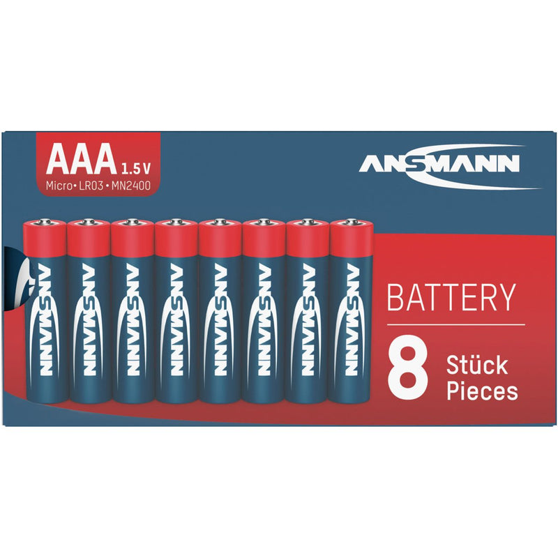 Hückmann - Batterie 1,5V Micro AAA 133250(VE 8) (8er Folie) Ansmann