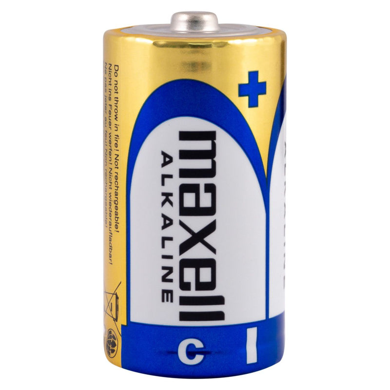 Hückmann - Batterie 1,5V C Maxell LR14 2PK(VE 2) Bli2