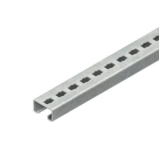 Niedax - Stiel/Profilschiene Ankerschiene C-Profil 2986/6 FKL 40x22x6000mm − 6 Meter