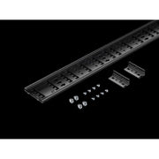 Rittal - Kabelrinne Kabeltrasse für VX IT VX 5302.122 145x2200mm, RAL 9005