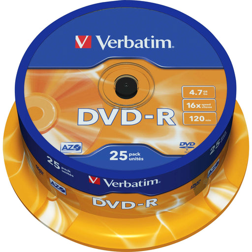 Verbatim - Speichermedium digital DVD-R 43522 (VE25) Cakebox 25 Discs