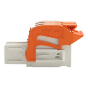 WAGO - Ein- und mehrpolige Klemmenleiste 1-Leiter-Federleiste,Hebel 832-1102/320-000 PushinCAGECLAMP,lgr − 32 Stück