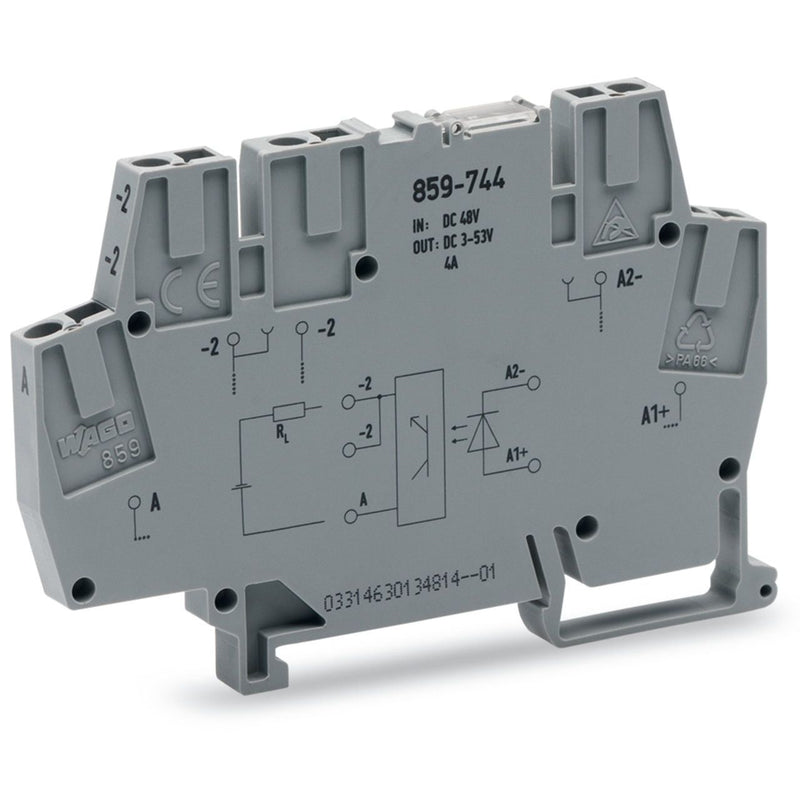 WAGO - Optokoppler Optokopplermodul 859-744 DC 12 48 V − 10 Stück