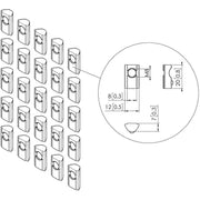 Vogels - Halterung für Audio-/Videosysteme T-Nutensteine PFA9149 (VE25) sw